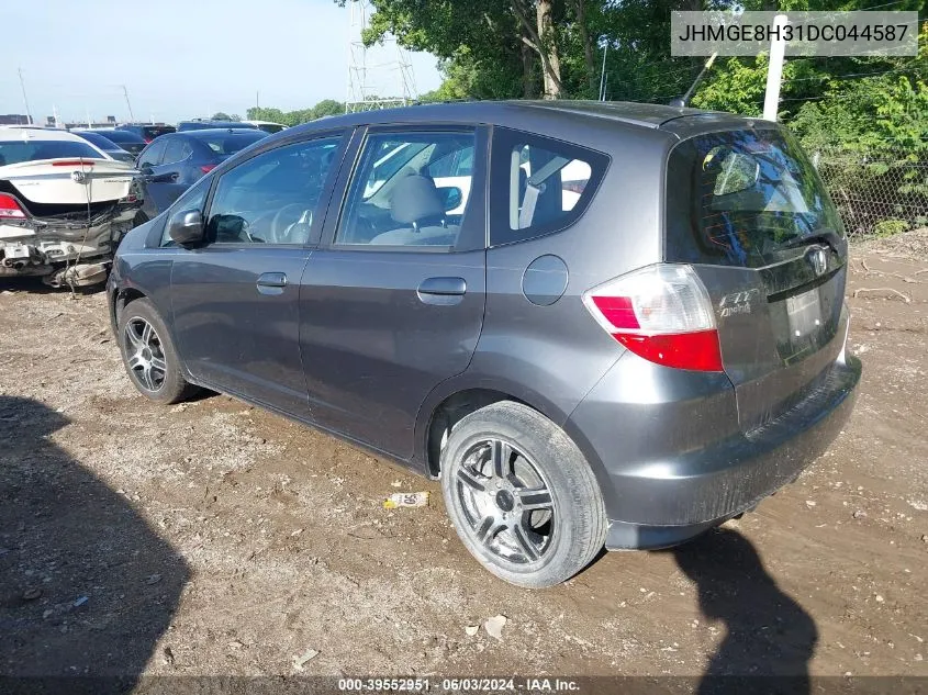 2013 Honda Fit VIN: JHMGE8H31DC044587 Lot: 39552951