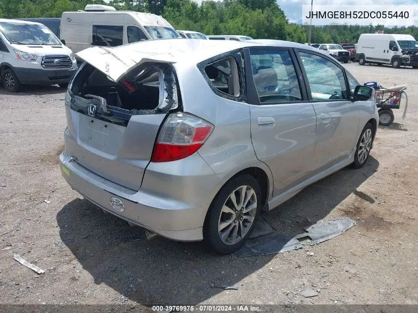 2013 Honda Fit Sport VIN: JHMGE8H52DC055440 Lot: 39769975