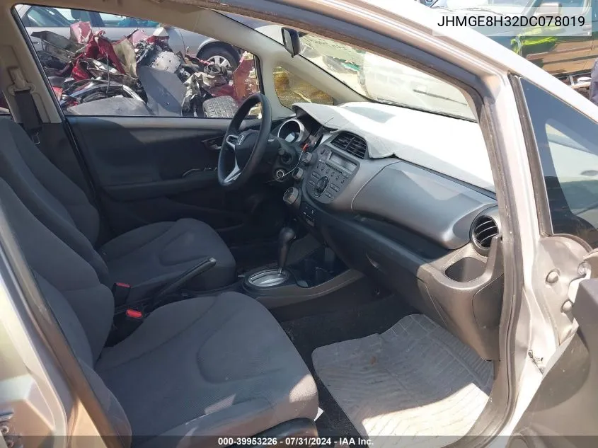 JHMGE8H32DC078019 2013 Honda Fit