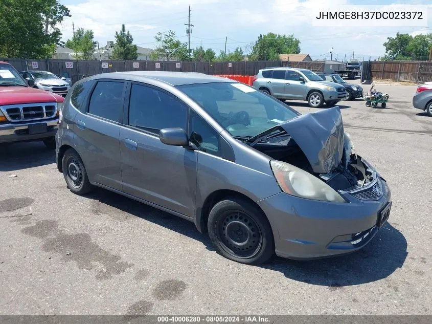 JHMGE8H37DC023372 2013 Honda Fit