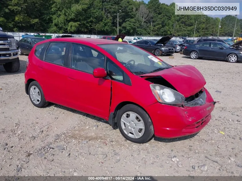 2013 Honda Fit VIN: JHMGE8H35DC030949 Lot: 40094817