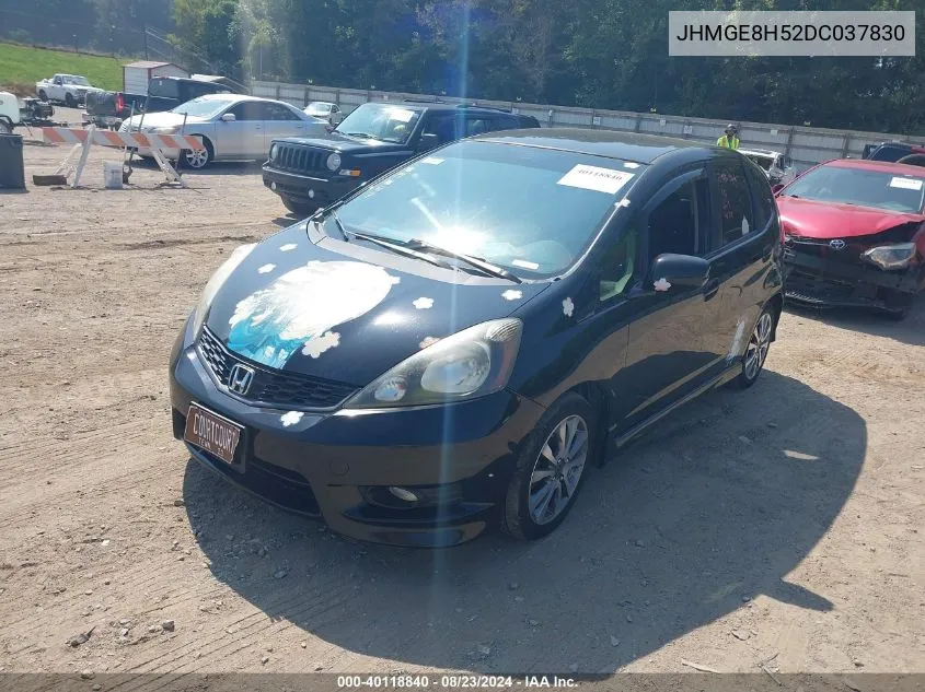 JHMGE8H52DC037830 2013 Honda Fit Sport