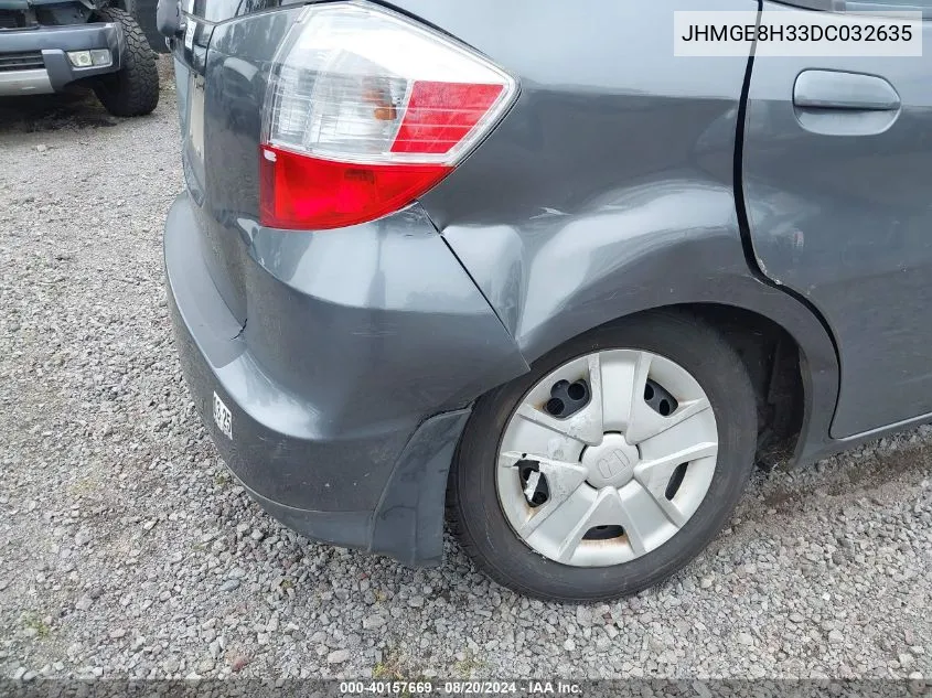 JHMGE8H33DC032635 2013 Honda Fit