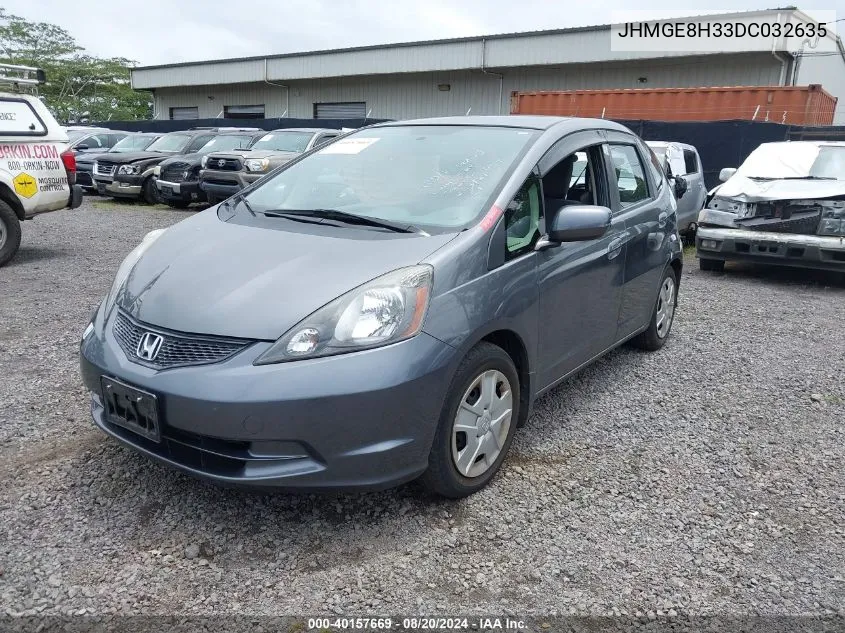 JHMGE8H33DC032635 2013 Honda Fit