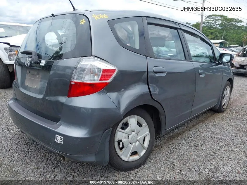 JHMGE8H33DC032635 2013 Honda Fit