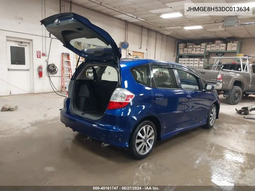 JHMGE8H53DC013634 2013 Honda Fit Sport