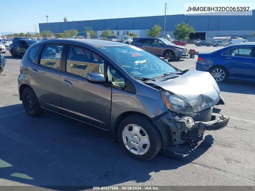 2013 Honda Fit VIN: JHMGE8H32DC065397 Lot: 40207586