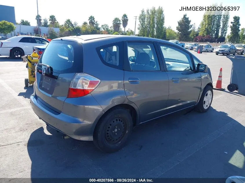 JHMGE8H32DC065397 2013 Honda Fit