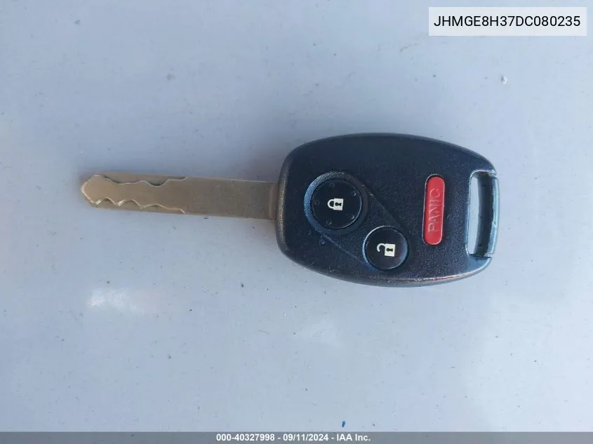 JHMGE8H37DC080235 2013 Honda Fit