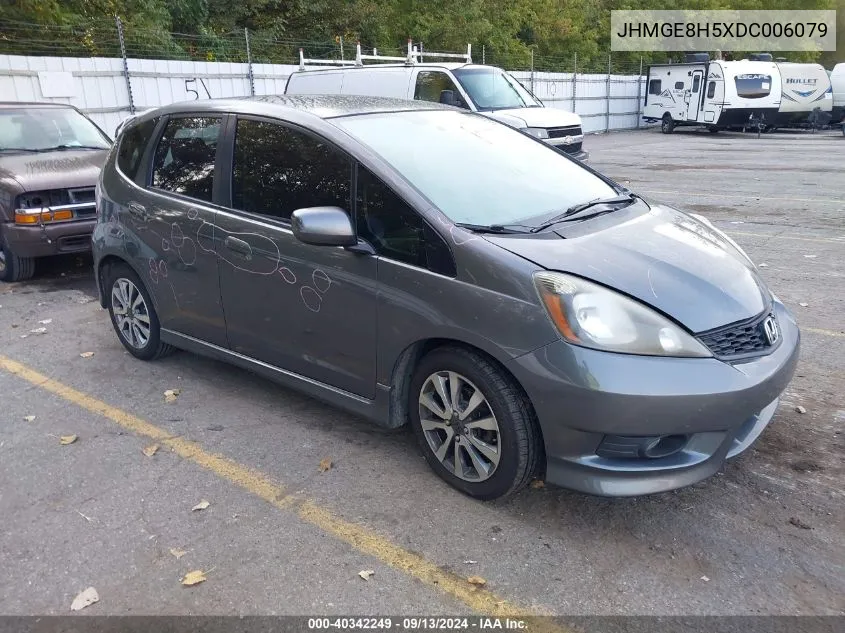 2013 Honda Fit Sport VIN: JHMGE8H5XDC006079 Lot: 40342249