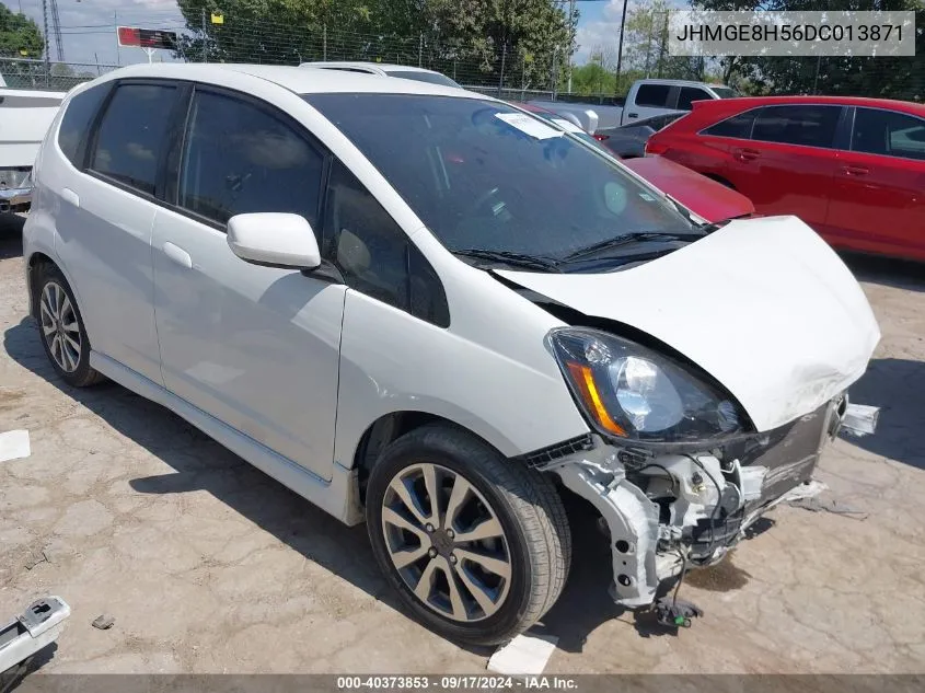 2013 Honda Fit Sport VIN: JHMGE8H56DC013871 Lot: 40373853