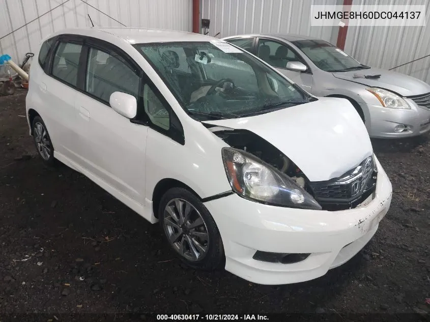 2013 Honda Fit Sport VIN: JHMGE8H60DC044137 Lot: 40630417