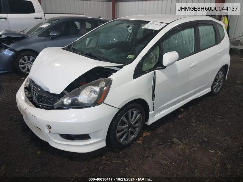 2013 Honda Fit Sport VIN: JHMGE8H60DC044137 Lot: 40630417