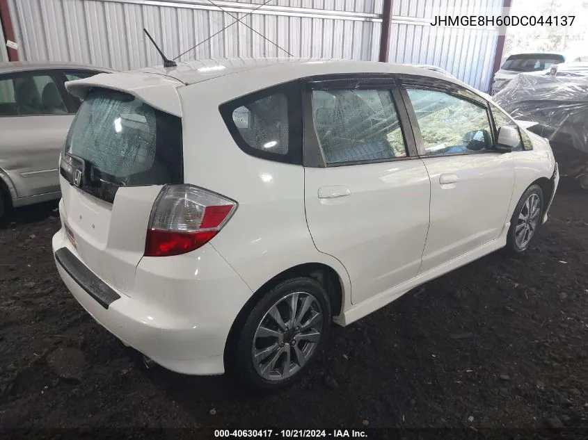 2013 Honda Fit Sport VIN: JHMGE8H60DC044137 Lot: 40630417