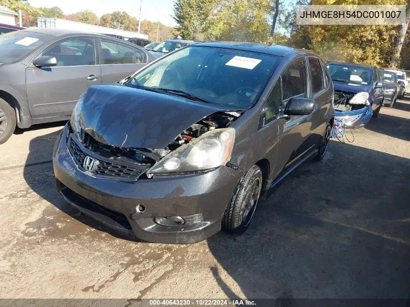 2013 Honda Fit Sport VIN: JHMGE8H54DC001007 Lot: 40643230