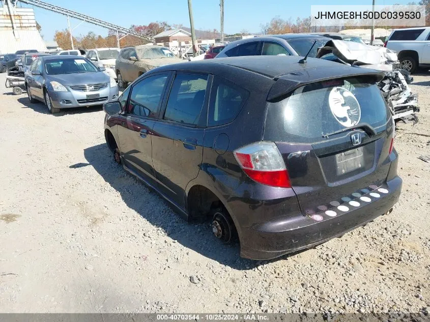 2013 Honda Fit Sport VIN: JHMGE8H50DC039530 Lot: 40703544