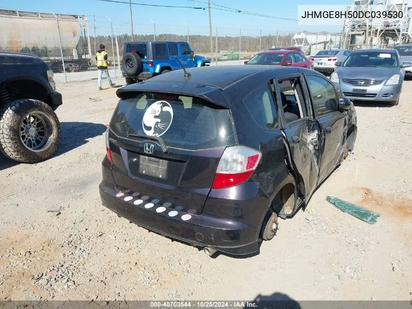 2013 Honda Fit Sport VIN: JHMGE8H50DC039530 Lot: 40703544