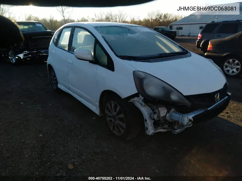 2013 Honda Fit Sport VIN: JHMGE8H69DC068081 Lot: 40755202