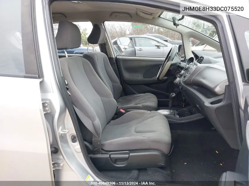 JHMGE8H33DC075520 2013 Honda Fit