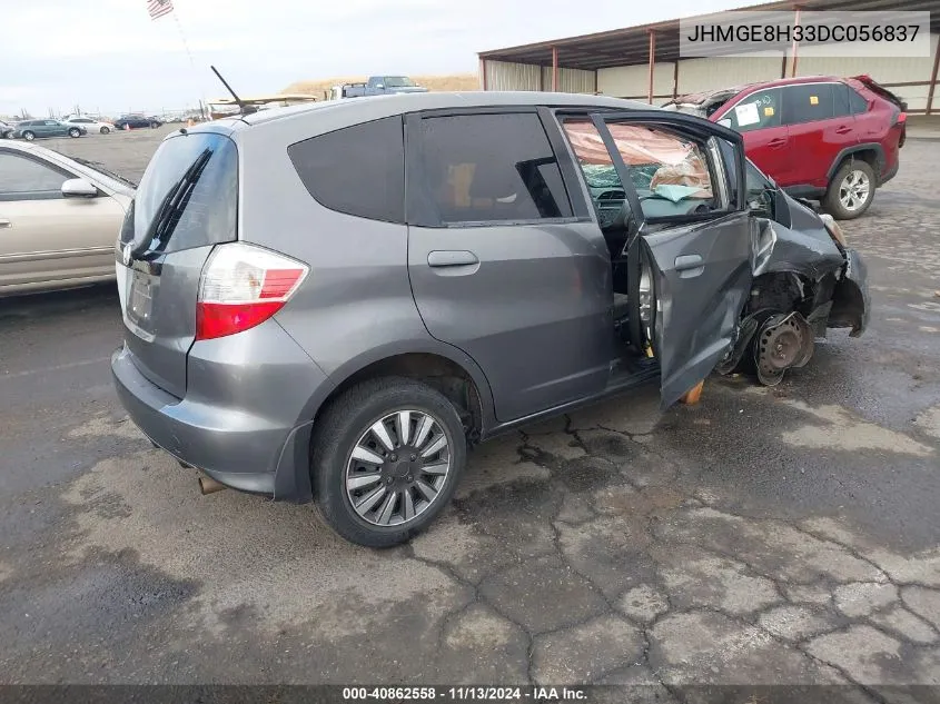 2013 Honda Fit VIN: JHMGE8H33DC056837 Lot: 40862558