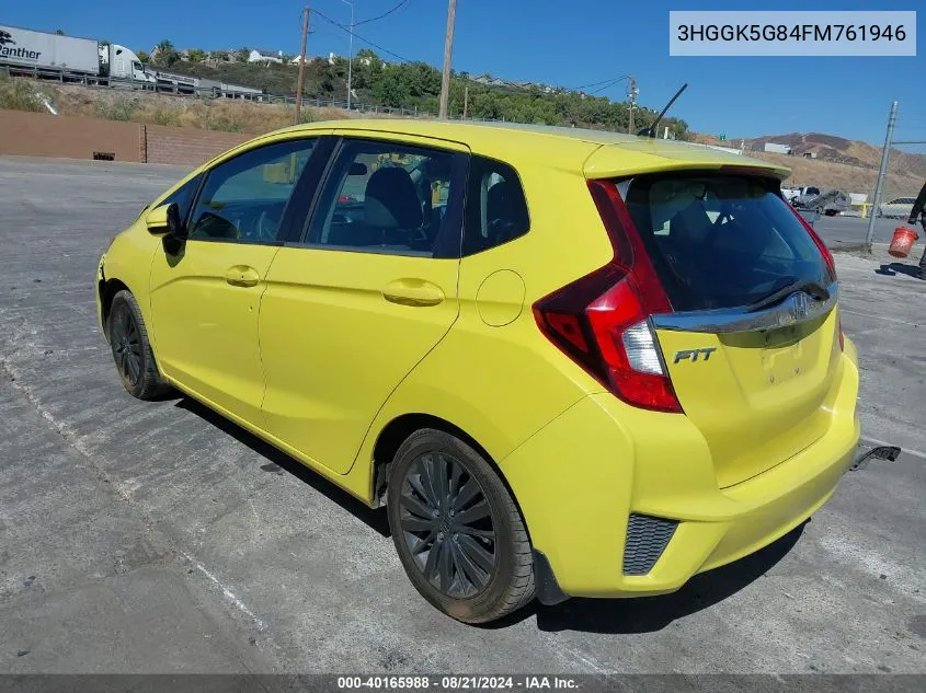 3HGGK5G84FM761946 2015 Honda Fit Ex