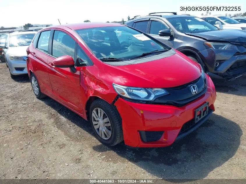 2015 Honda Fit Lx VIN: 3HGGK5G50FM732255 Lot: 40441063