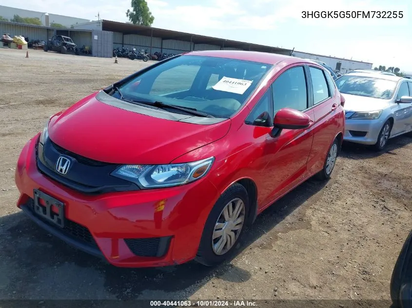 2015 Honda Fit Lx VIN: 3HGGK5G50FM732255 Lot: 40441063