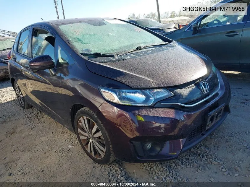 2015 Honda Fit Ex/Ex-L VIN: 3HGGK5H84FM719968 Lot: 40456684