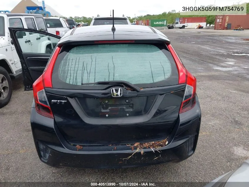 2015 Honda Fit Lx VIN: 3HGGK5G59FM754769 Lot: 40513990