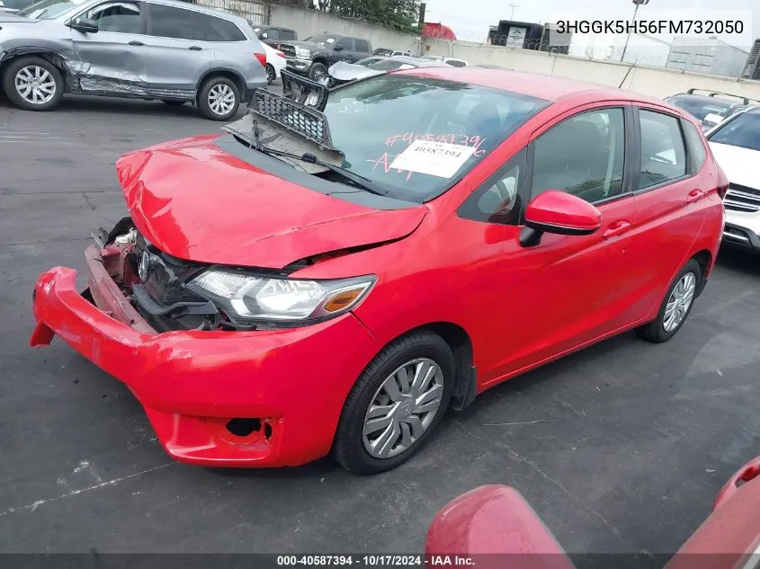 2015 Honda Fit Lx VIN: 3HGGK5H56FM732050 Lot: 40587394