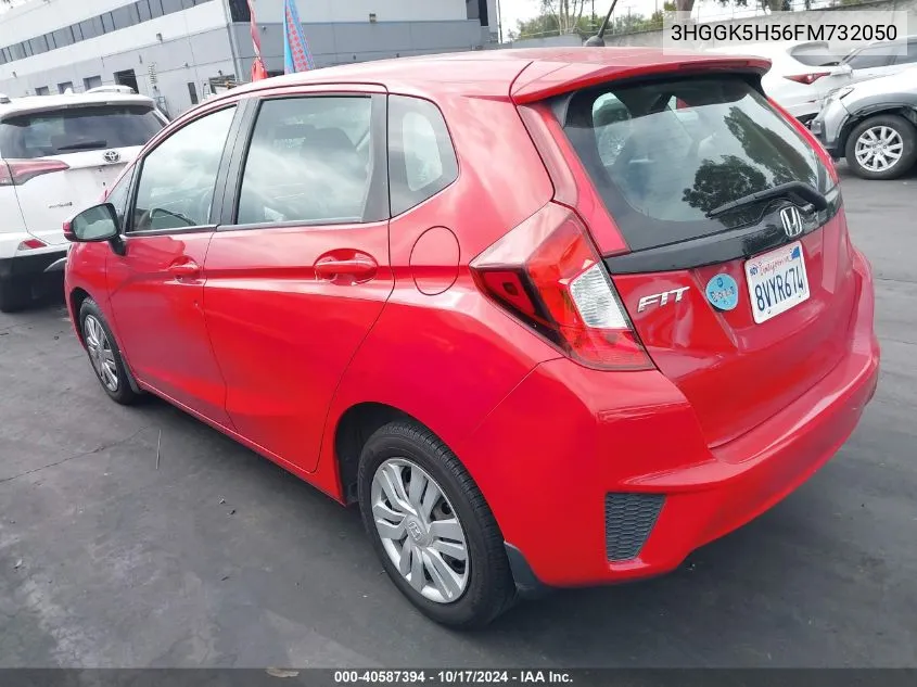 2015 Honda Fit Lx VIN: 3HGGK5H56FM732050 Lot: 40587394