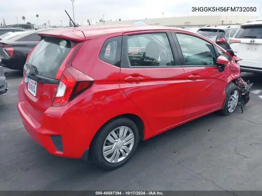 2015 Honda Fit Lx VIN: 3HGGK5H56FM732050 Lot: 40587394