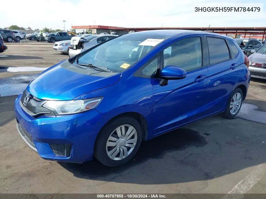 3HGGK5H59FM784479 2015 Honda Fit Lx