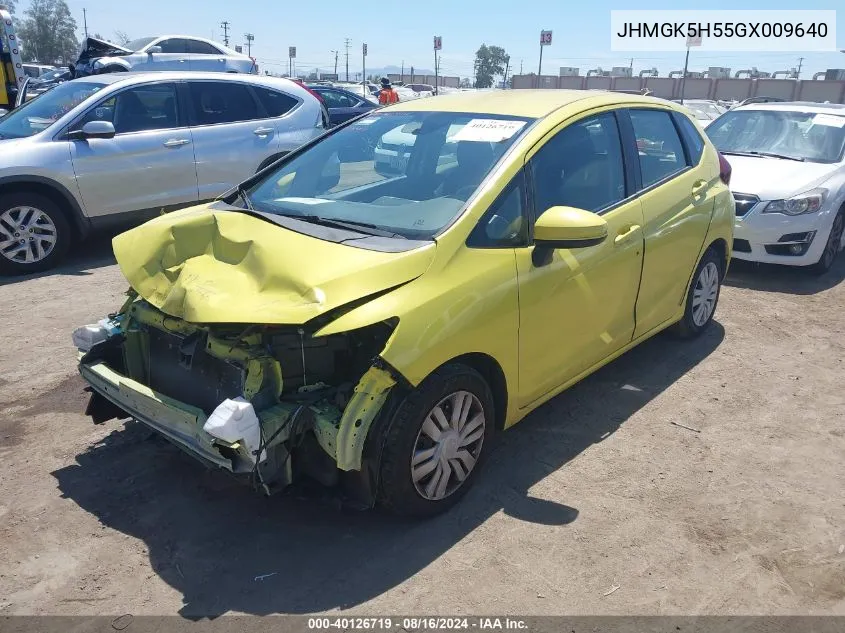 JHMGK5H55GX009640 2016 Honda Fit Lx