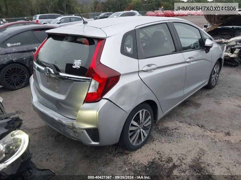 2016 Honda Fit Ex VIN: JHMGK5H7XGX044806 Lot: 40427367