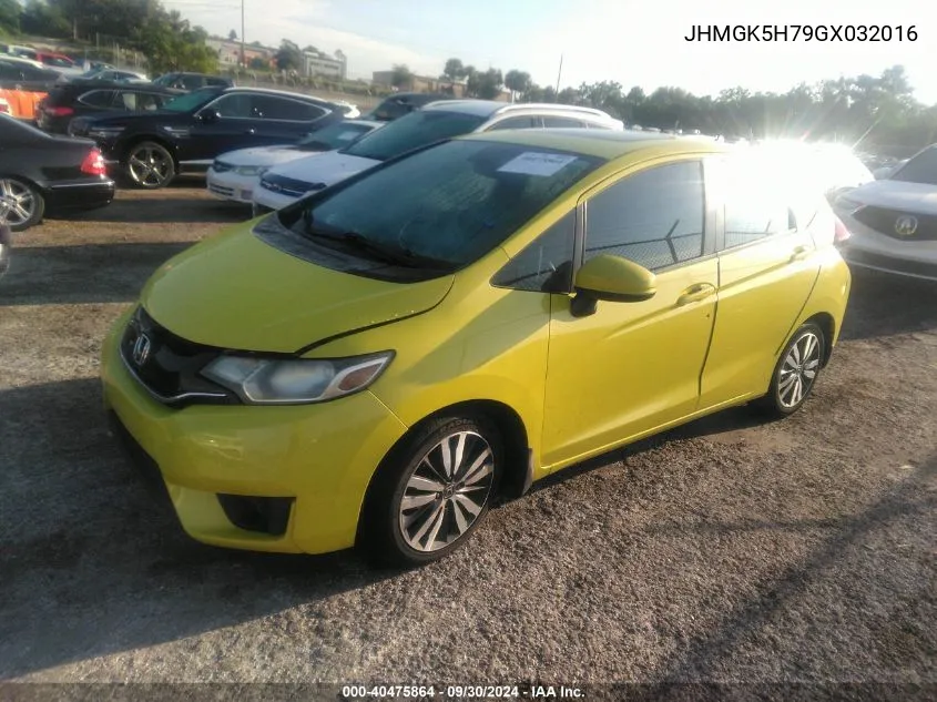 2016 Honda Fit Ex VIN: JHMGK5H79GX032016 Lot: 40475864