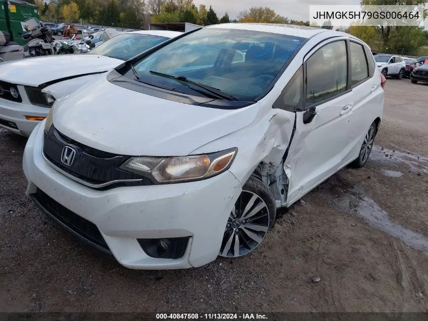 2016 Honda Fit Ex VIN: JHMGK5H79GS006464 Lot: 40847508