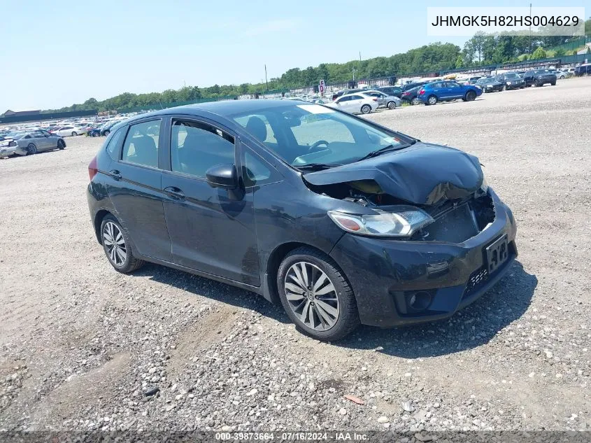 JHMGK5H82HS004629 2017 Honda Fit Ex-L