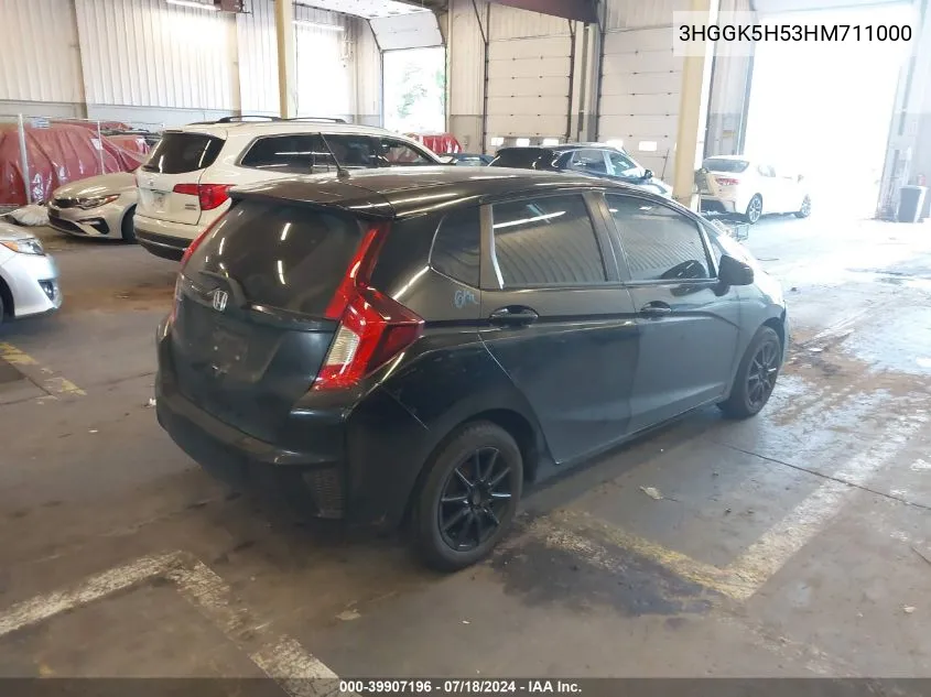 3HGGK5H53HM711000 2017 Honda Fit Lx