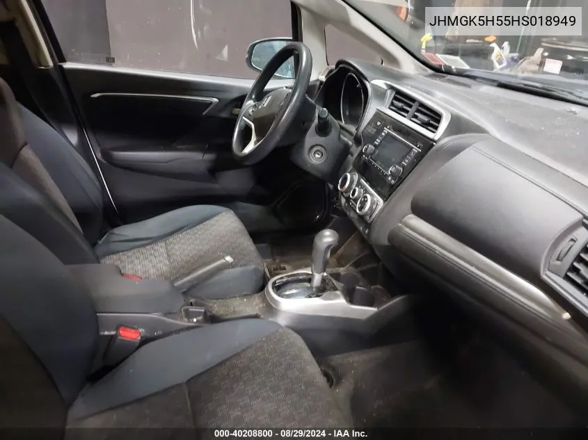 JHMGK5H55HS018949 2017 Honda Fit Lx