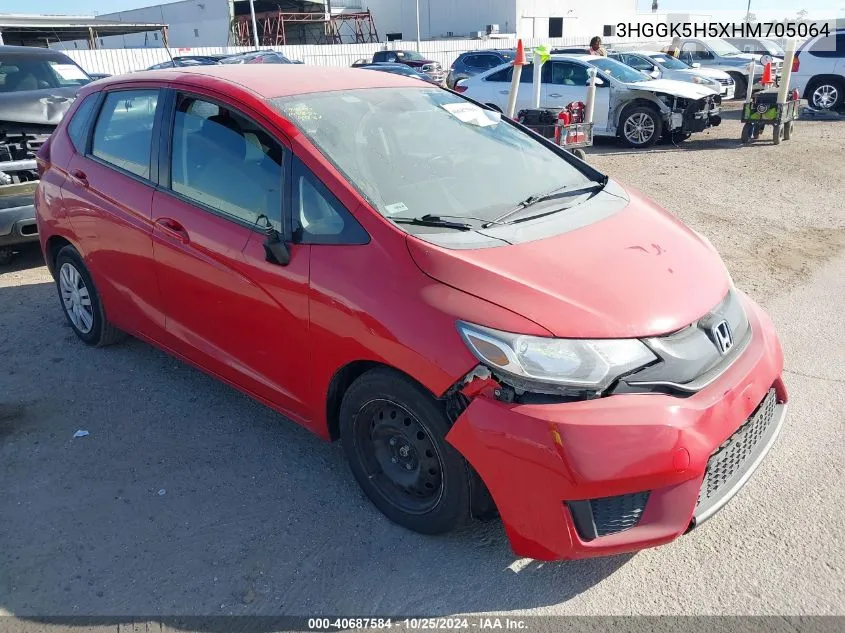 2017 Honda Fit Lx VIN: 3HGGK5H5XHM705064 Lot: 40687584