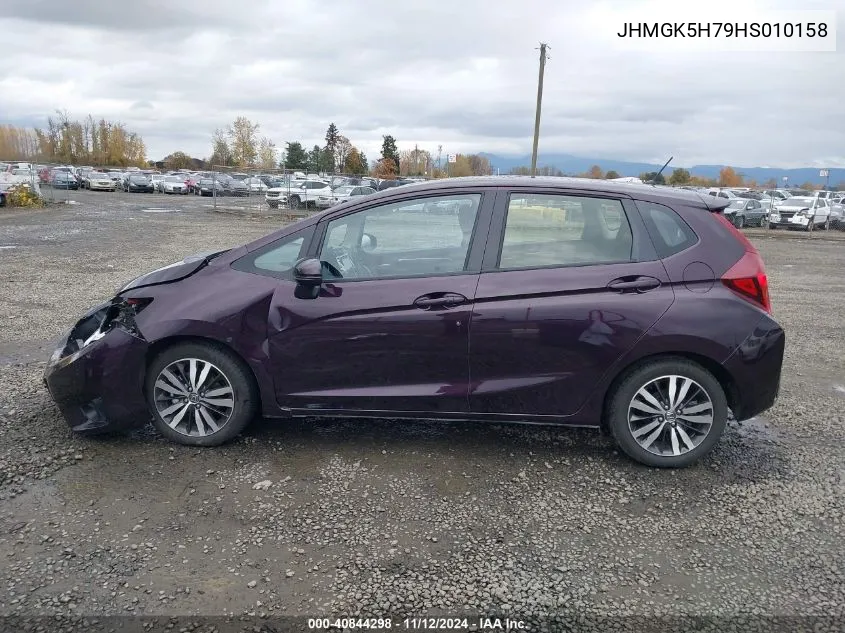 2017 Honda Fit Ex VIN: JHMGK5H79HS010158 Lot: 40844298