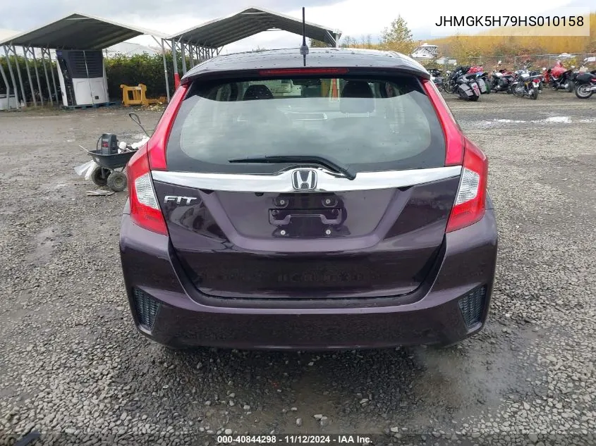 2017 Honda Fit Ex VIN: JHMGK5H79HS010158 Lot: 40844298