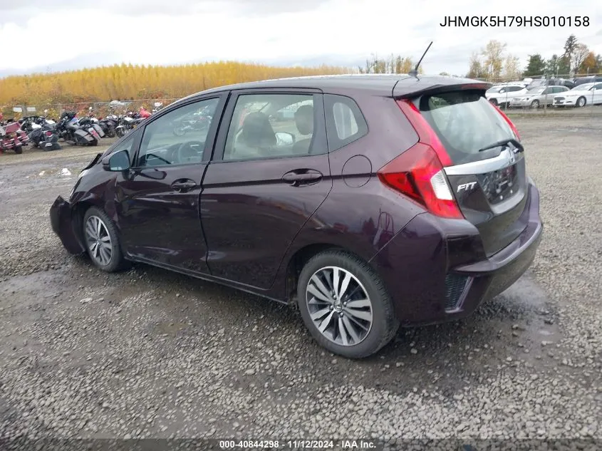 2017 Honda Fit Ex VIN: JHMGK5H79HS010158 Lot: 40844298