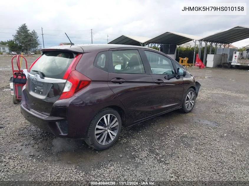 2017 Honda Fit Ex VIN: JHMGK5H79HS010158 Lot: 40844298