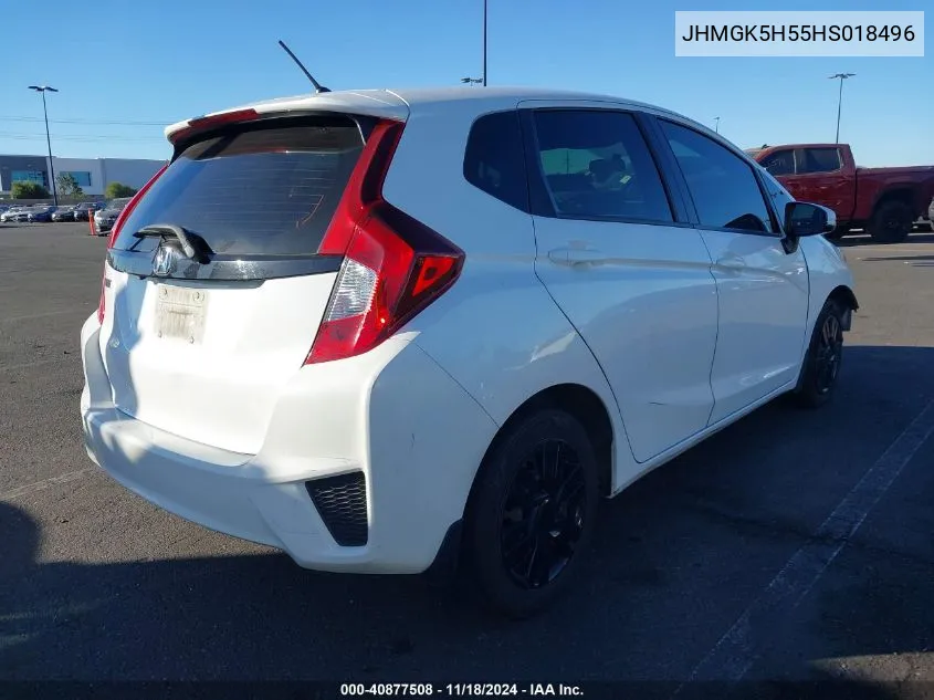 2017 Honda Fit Lx VIN: JHMGK5H55HS018496 Lot: 40877508