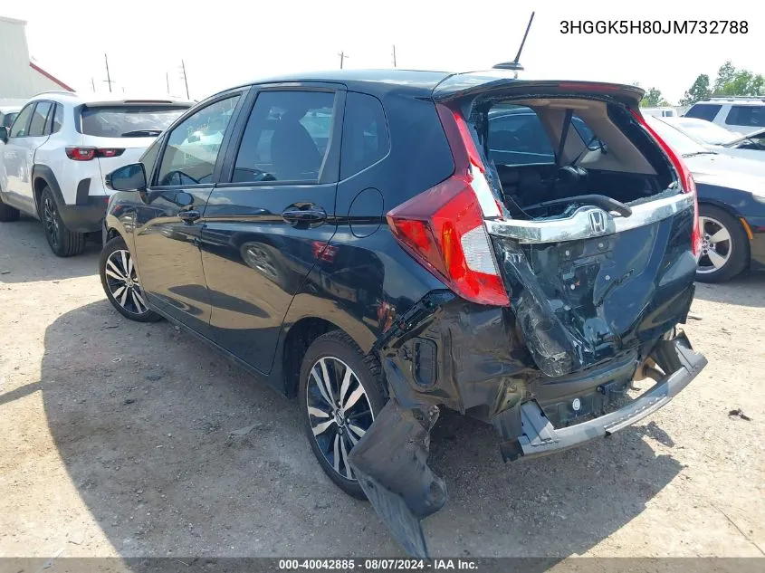 3HGGK5H80JM732788 2018 Honda Fit Ex