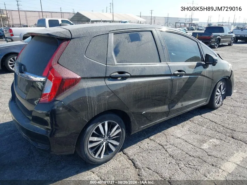 3HGGK5H89JM729016 2018 Honda Fit Ex