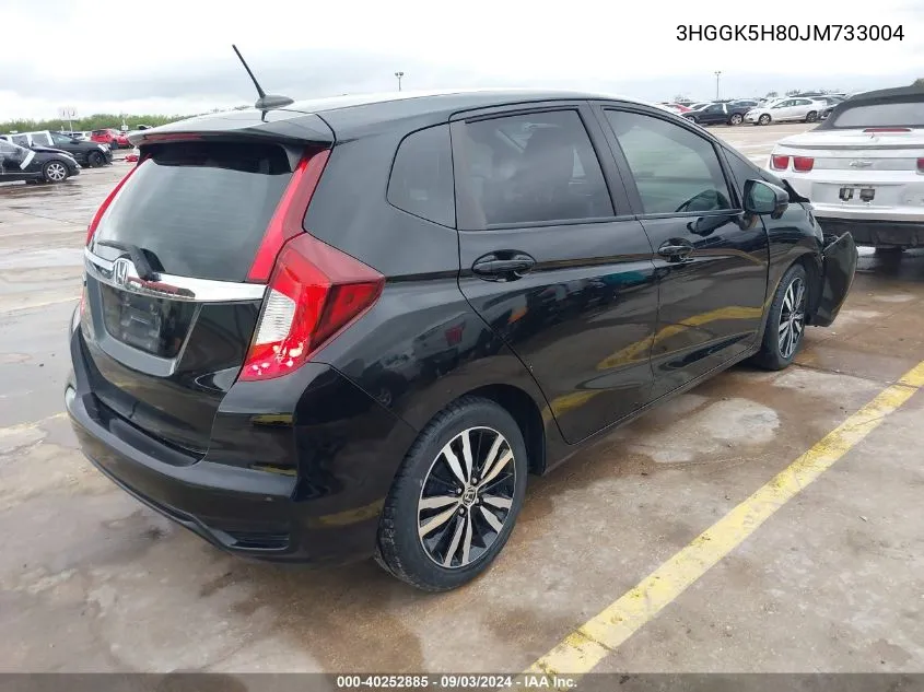 3HGGK5H80JM733004 2018 Honda Fit Ex