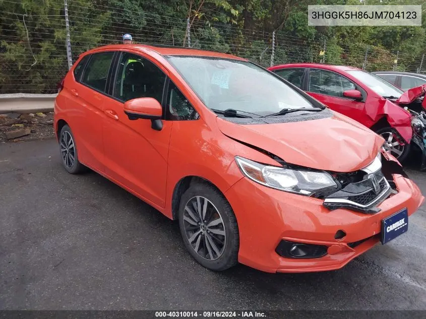 3HGGK5H86JM704123 2018 Honda Fit Ex